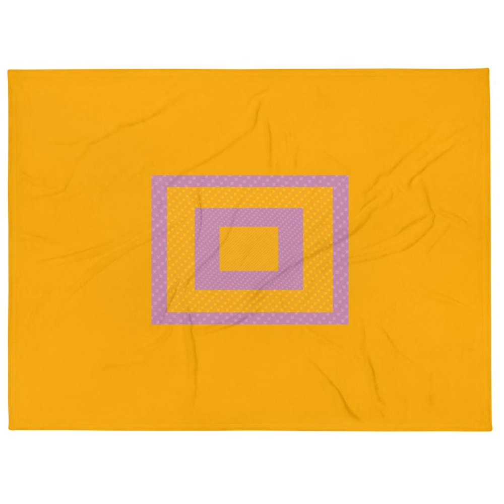 IHATEALLPRINT — silk-touch throw blanket